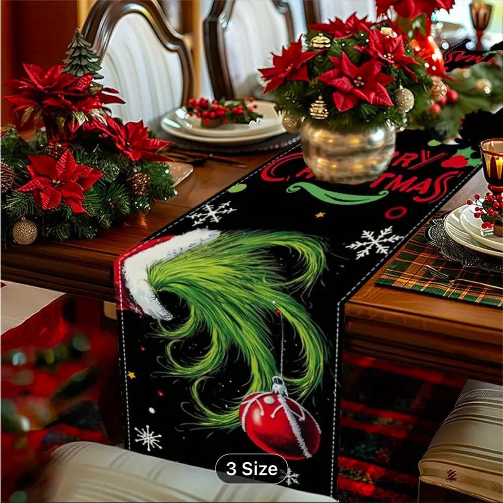 Grinch Table Runner - Picture 2 of 3